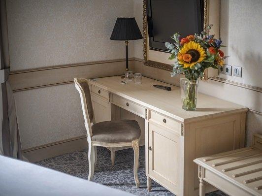 Habitación doble clásica con acceso al Manantial y Aquaxana Blau Gran Hotel Las Caldas Asturias Habitación doble clásica con acceso al Manantial y Aquaxana Blau Gran Hotel Las Caldas Asturias